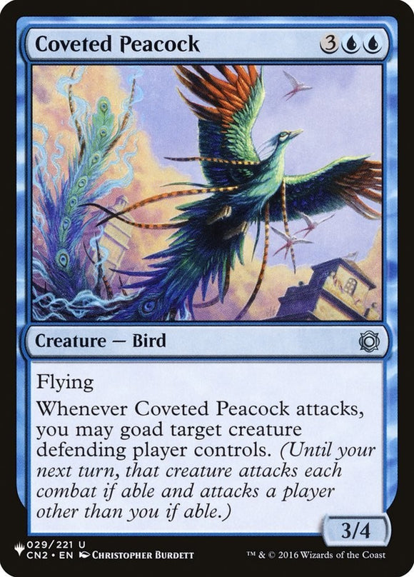 Coveted Peacock - The List - The List - English - NM - MTG