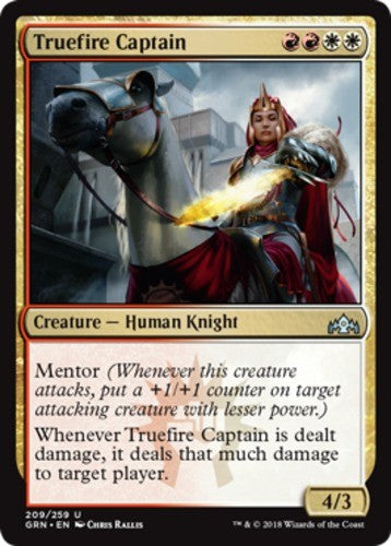 Truefire Captain - Guilds of Ravnica - English - NM - MTG