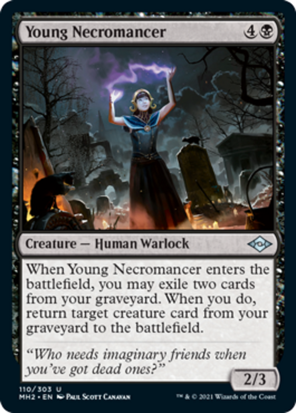 Young Necromancer - Modern Horizons 2 - English - NM - MTG