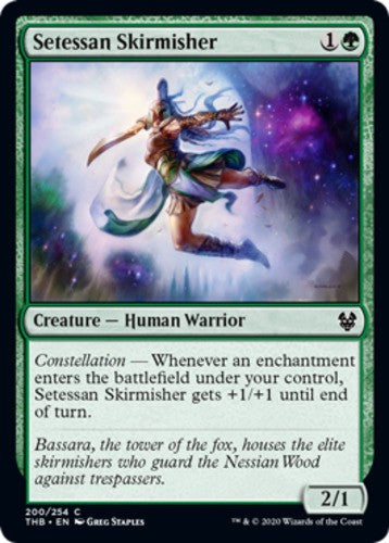Setessan Skirmisher - Theros Beyond Death - English - NM - MTG