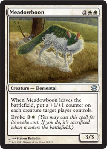 Meadowboon - Modern Masters 2013 - English - NM - MTG