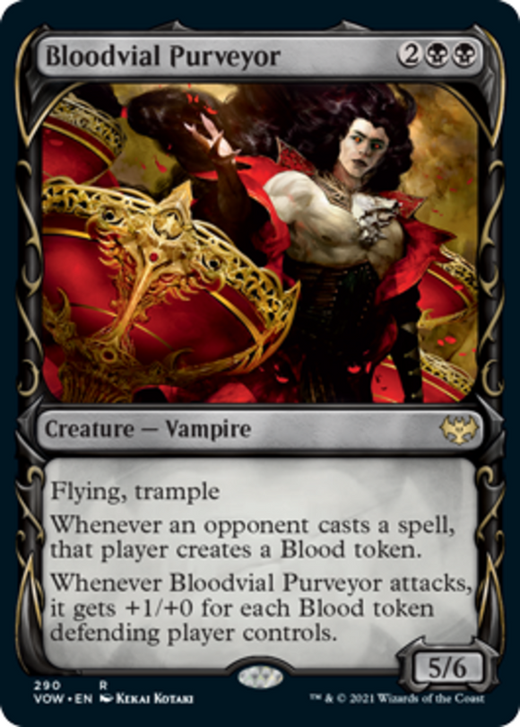 Bloodvial Purveyor - Showcase - Innistrad: Crimson Vow - English - NM - MTG