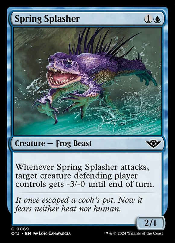 Spring Splasher - Outlaws of Thunder Junction - English - NM - MTG