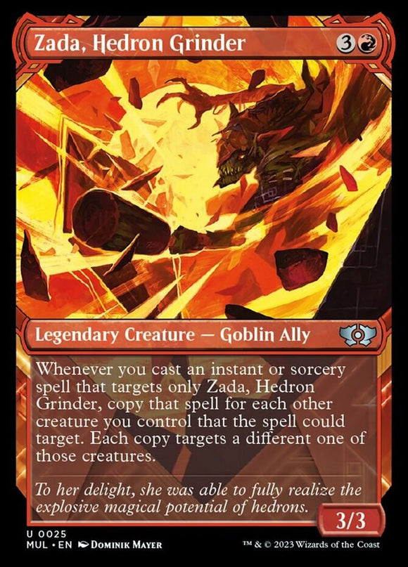 Zada, Hedron Grinder - March of the Machines: Multiverse Legends - English - NM