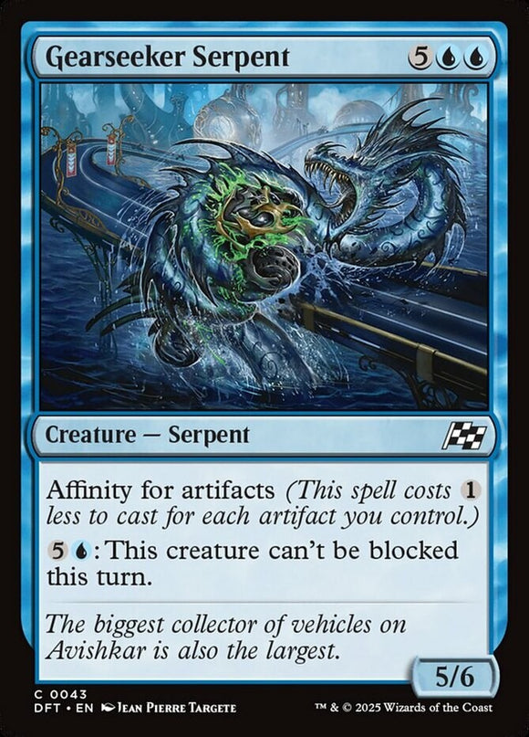 Gearseeker Serpent - Aetherdrift - English - NM - MTG