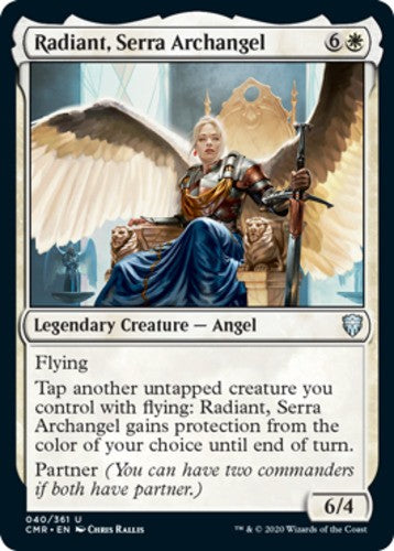 Radiant, Serra Archangel - Commander Legends - English - NM - MTG
