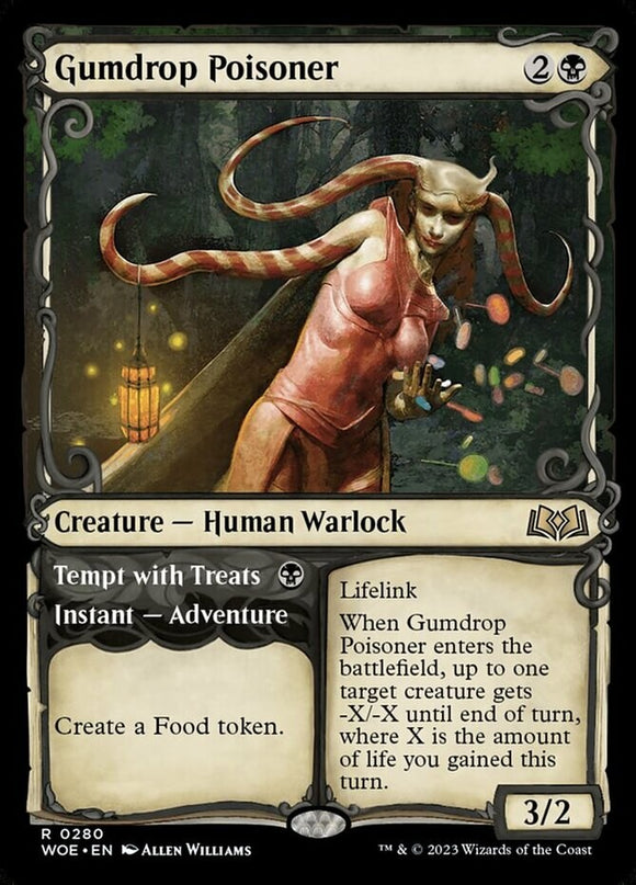 Gumdrop Poisoner // Tempt with Treats - Showcase - Wilds of Eldraine - English -