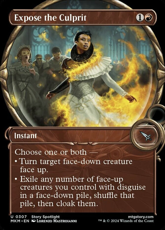 Expose the Culprit - Showcase - Murders at Karlov Manor - English - NM - MTG