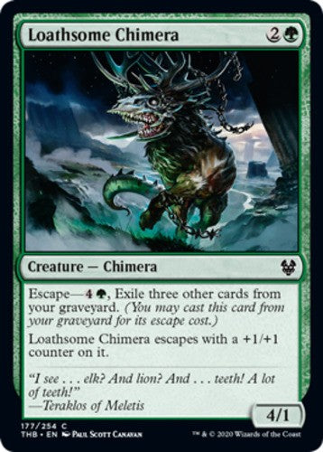 Loathsome Chimera - Theros Beyond Death - English - NM - MTG