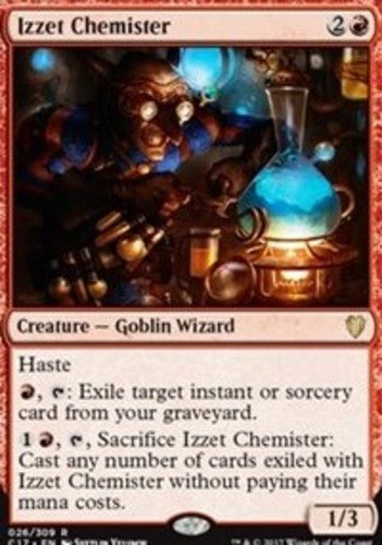 Izzet Chemister - Commander 2017 - English - NM - MTG
