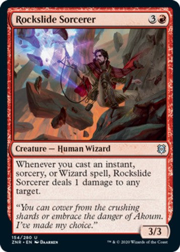 Rockslide Sorcerer - Zendikar Rising - English - NM - MTG