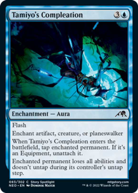 Tamiyo's Compleation - Kamigawa: Neon Dynasty - English - NM - MTG