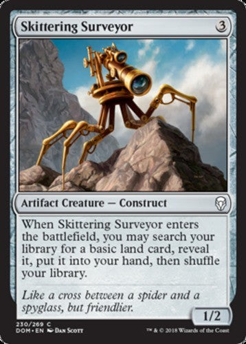 Skittering Surveyor - Dominaria - English - NM - MTG
