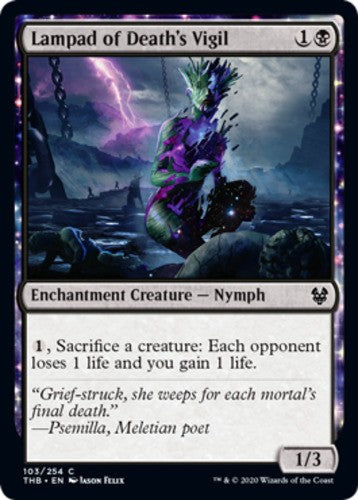 Lampad of Death's Vigil - Theros Beyond Death - English - NM - MTG