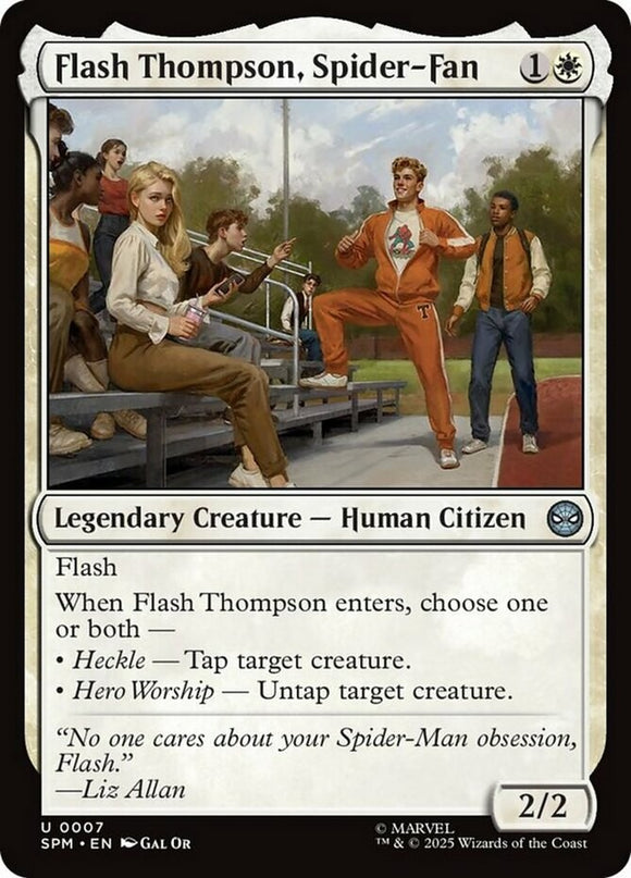 Flash Thompson, Spider-Fan - Marvel's Spider-Man - English - NM - MTG