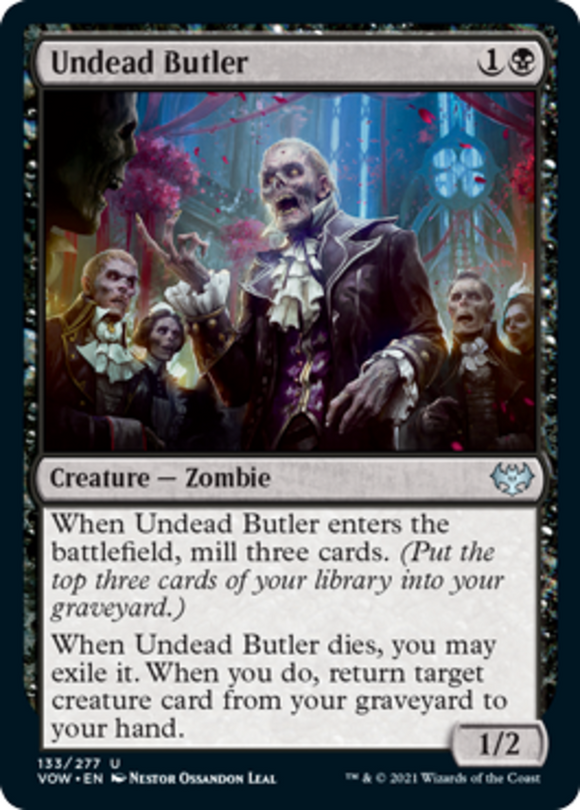 Undead Butler - Innistrad: Crimson Vow - English - NM - MTG