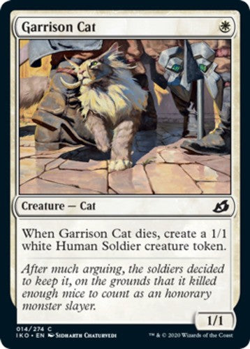 Garrison Cat - Ikoria: Lair of Behemoths - English - NM - MTG