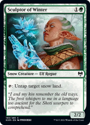 Sculptor of Winter - Kaldheim - English - NM - MTG