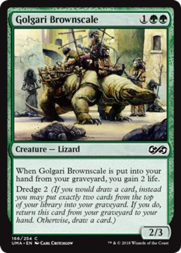 Golgari Brownscale - Ultimate Masters - English - NM - MTG