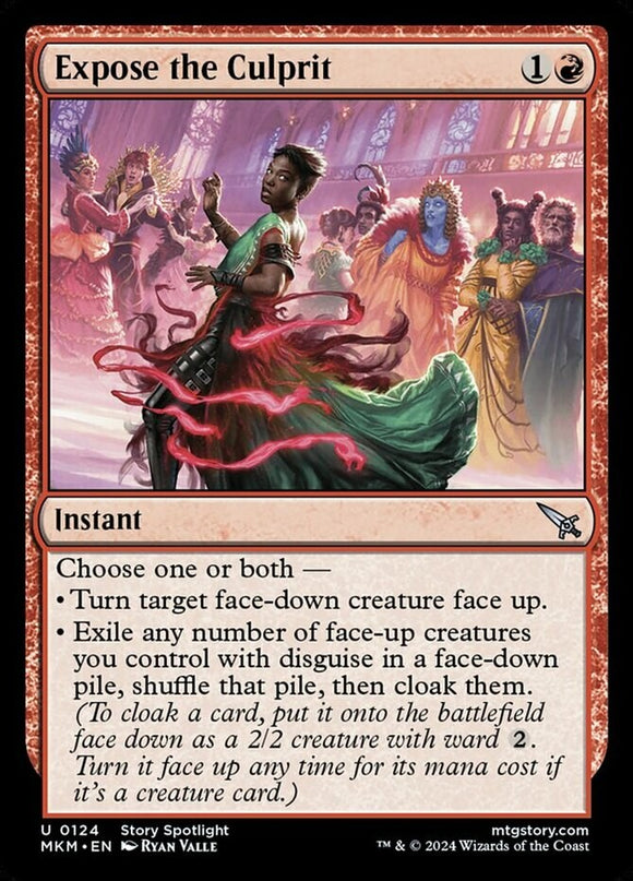 Expose the Culprit - Murders at Karlov Manor - English - NM - MTG