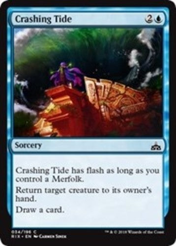 Crashing Tide - Rivals of Ixalan - English - NM - MTG