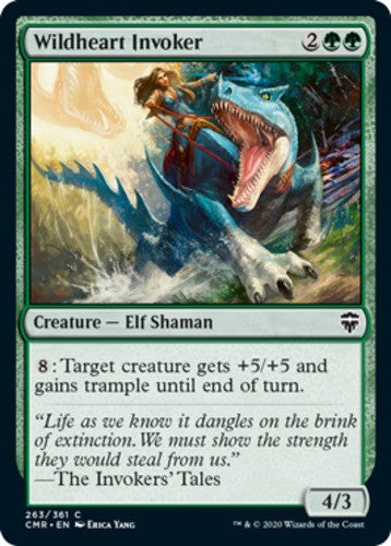 Wildheart Invoker - Commander Legends - English - NM - MTG
