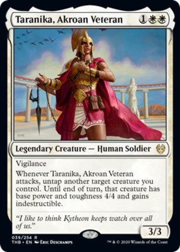 Taranika, Akroan Veteran - Theros Beyond Death - English - NM - MTG
