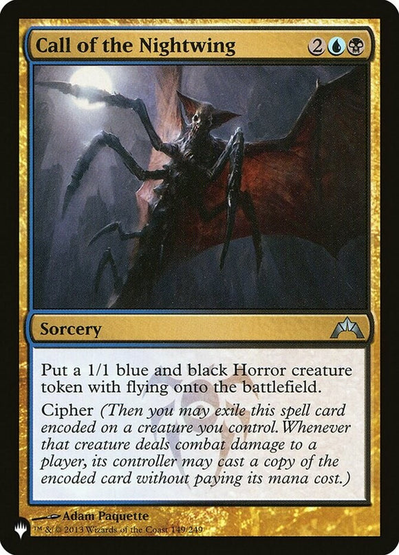 Call of the Nightwing - The List - The List - English - NM - MTG