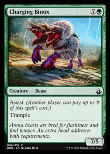 Charging Binox - Battlebond - English - NM - MTG
