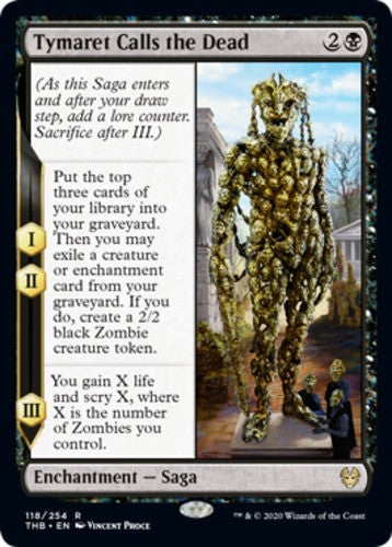 Tymaret Calls the Dead - Theros Beyond Death - English - NM - MTG