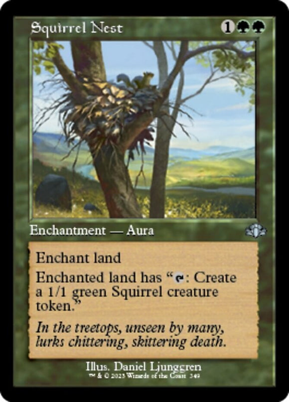Squirrel Nest - Retro Frame - Dominaria Remastered - English - NM - MTG