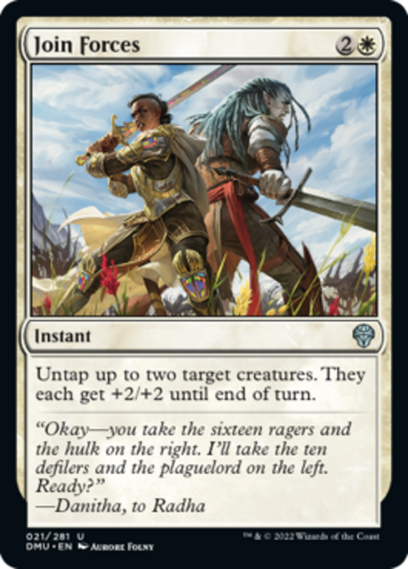 Join Forces - Dominaria United - English - NM - MTG