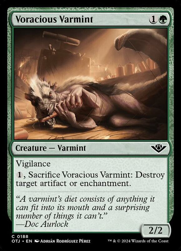 Voracious Varmint - Outlaws of Thunder Junction - English - NM - MTG
