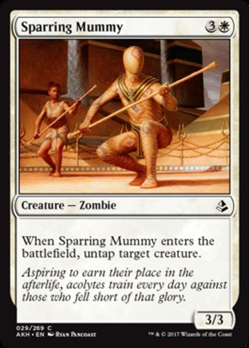 Sparring Mummy - Amonkhet - English - NM - MTG