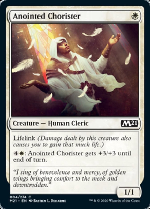 Anointed Chorister - Core Set 2021 (M21) - English - NM - MTG