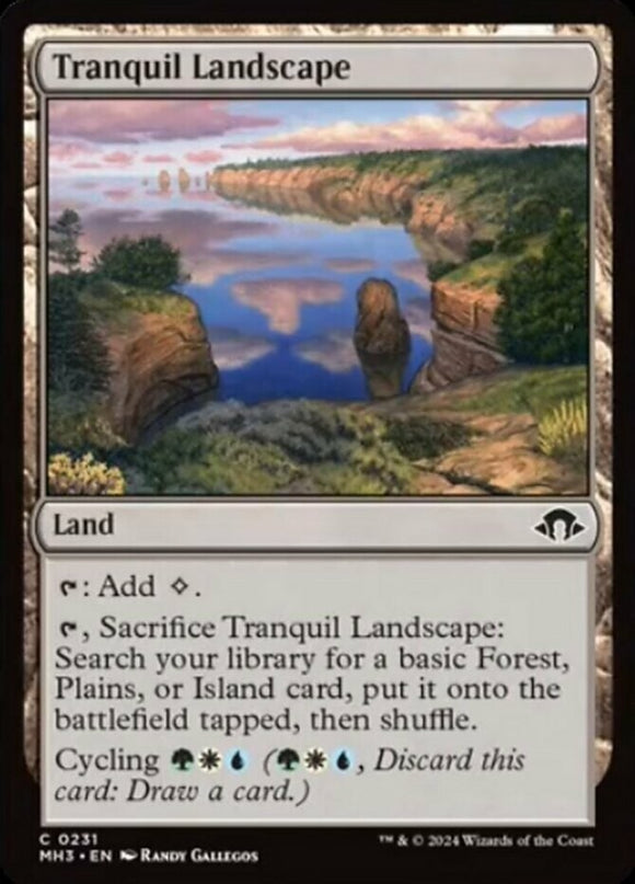 Tranquil Landscape - Modern Horizons 3 - English - NM - MTG