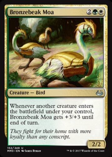 Bronzebeak Moa - Modern Masters 2017 - English - NM - MTG