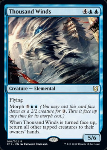 Thousand Winds - Commander 2019 - English - NM - MTG