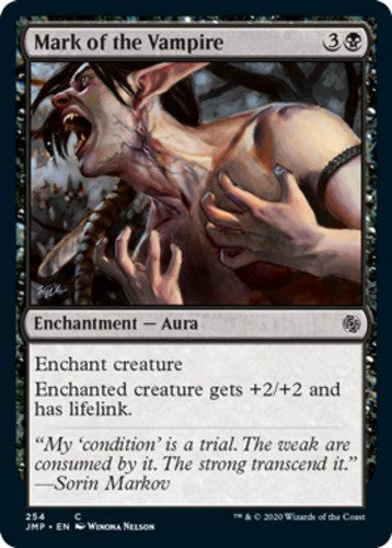 Mark of the Vampire - Jumpstart - English - NM - MTG