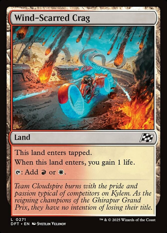 Wind-Scarred Crag - Aetherdrift - English - NM - MTG