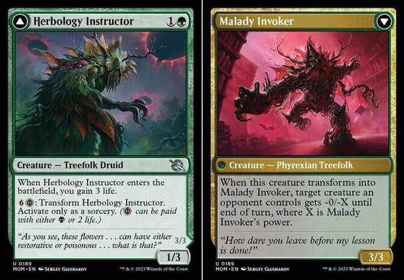 Herbology Instructor // Malady Invoker - March of the Machines - English - NM -