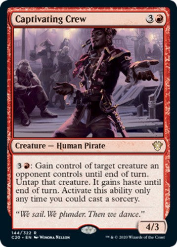 Captivating Crew - Commander 2020 - English - NM - MTG
