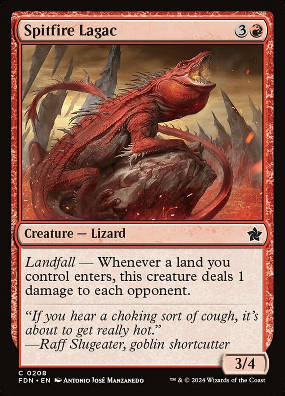 Spitfire Lagac - Foundations - English - NM - MTG