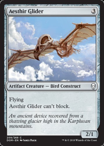 Aesthir Glider - Dominaria - English - NM - MTG
