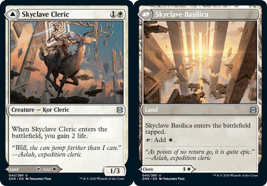 Skyclave Cleric // Skyclave Basilica - Zendikar Rising - English - NM - MTG