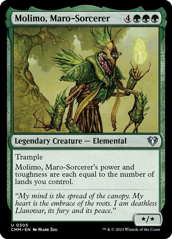 Molimo, Maro-Sorcerer - Commander Masters - English - NM - MTG
