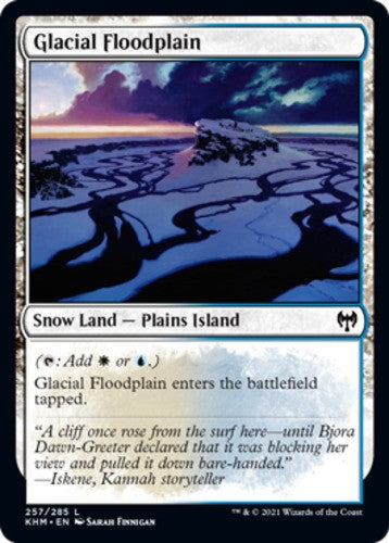 Glacial Floodplain - Kaldheim - English - NM - MTG