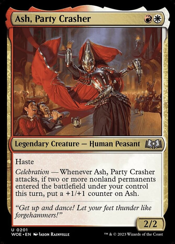 Ash, Party Crasher - Wilds of Eldraine - English - NM - MTG