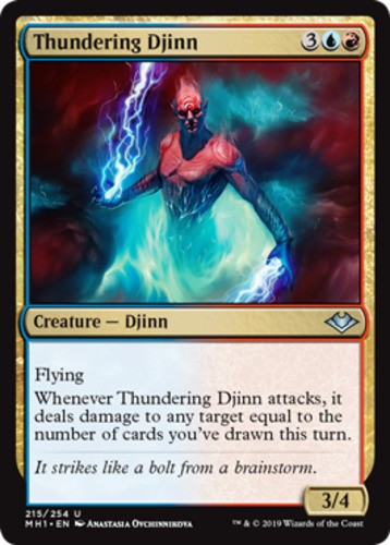 Thundering Djinn - Modern Horizons - English - NM - MTG