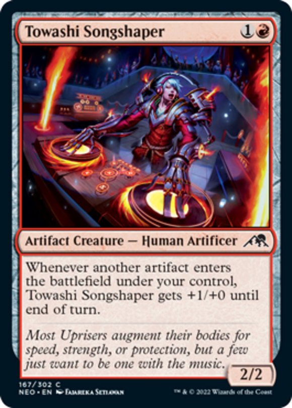 Towashi Songshaper - Kamigawa: Neon Dynasty - English - NM - MTG
